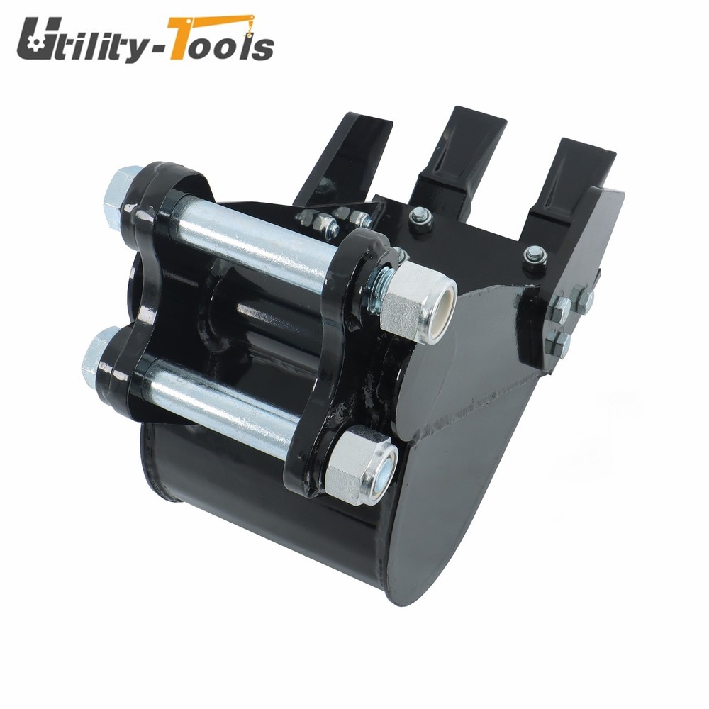 Narrow Bucket Attachment For Mini Excavators Small Digger Accessory 200MM