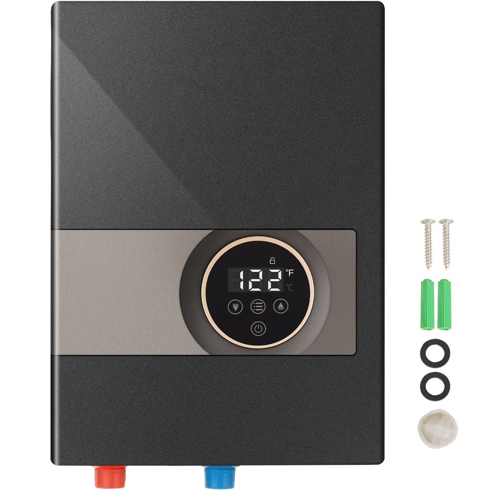 13.8KW Electric Hot Tankless Water Heater Shower Instant Boiler Bathroom