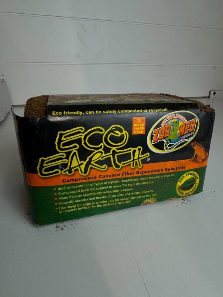 Eco Earth- Compressed Coconut Fiber Expandable Substrate