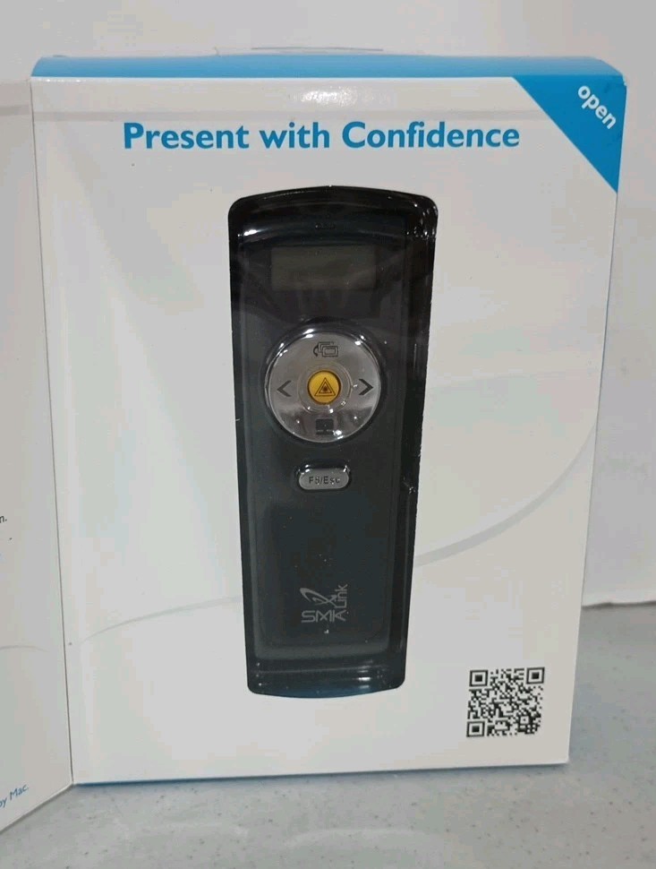 Interlink Wireless Stopwatch Presenter with Laser Pointer VP4560