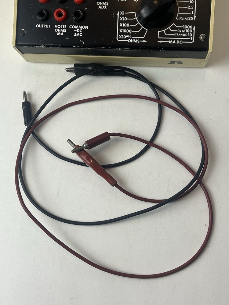 💥Weston Model 80 Analyzer Multimeter For Parts Untested VHTF Retro 1 Day Ship👍