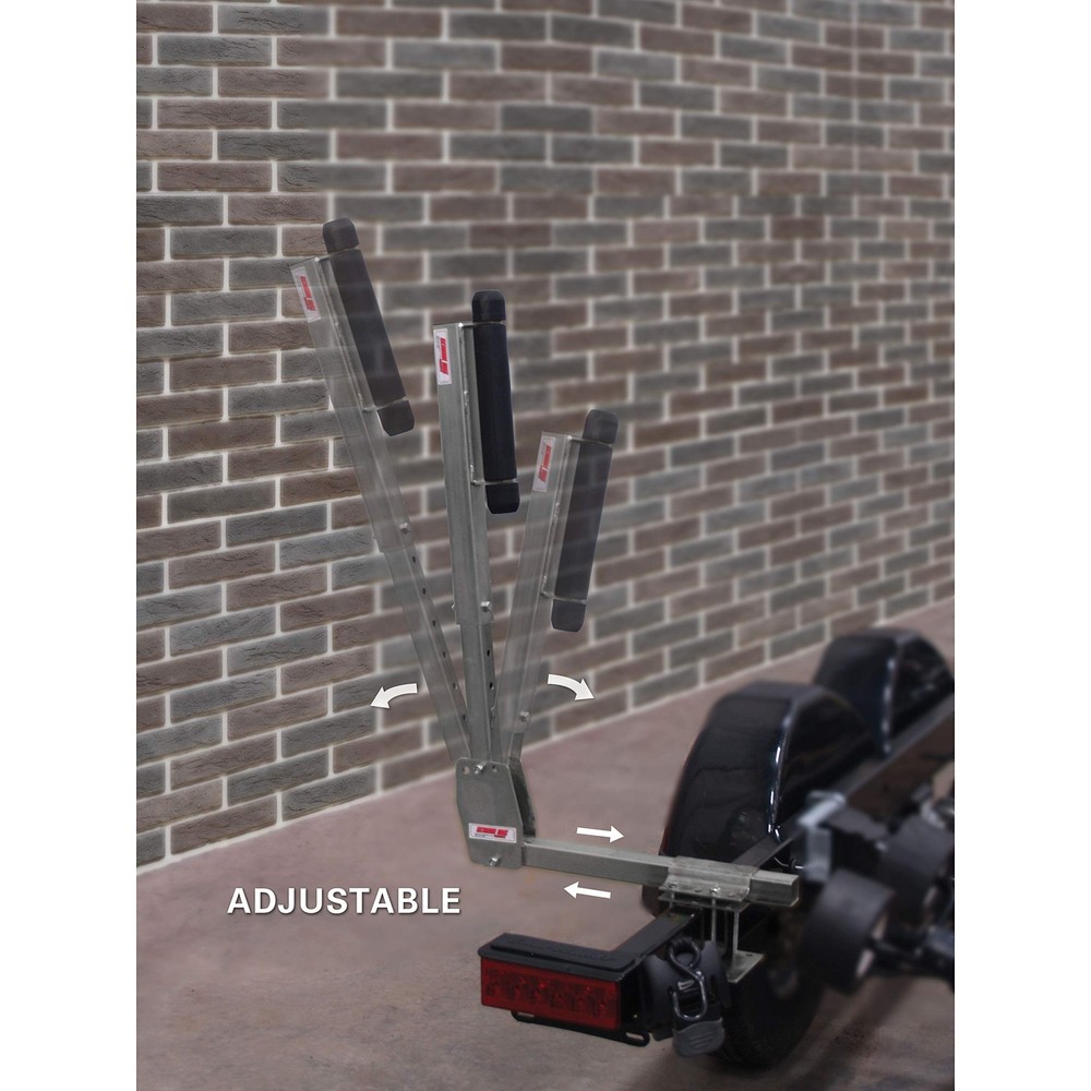 Extreme Max 3005.2184 Adjustable Roller Guide-On System for Boat Trailers