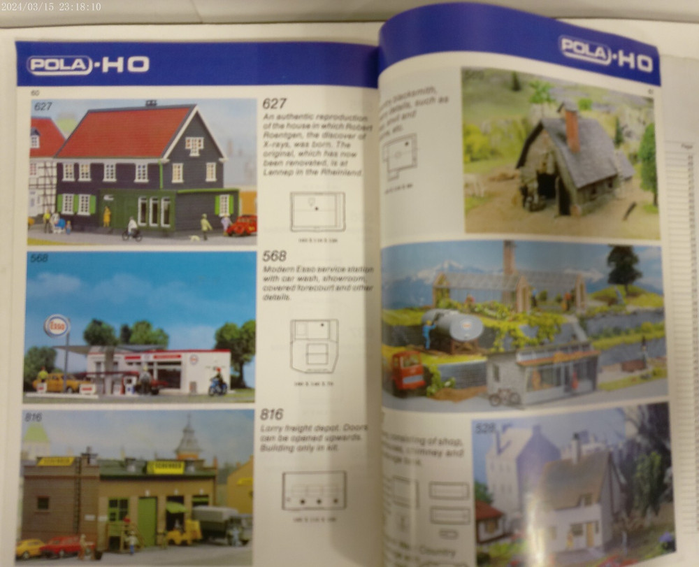 POLA 1983 Model Construction Kits HO-N Catalog