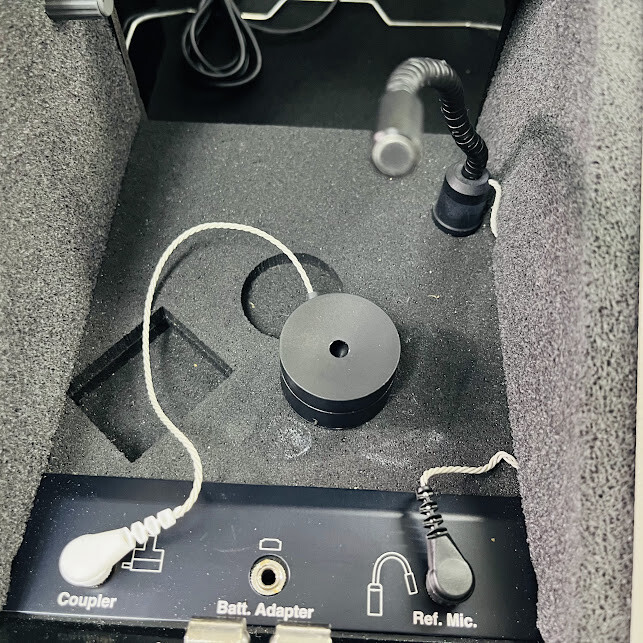 InterAcoustic Hearing Aid Analyzer MS25 LCDburned SoundtestGood UnablePrinter