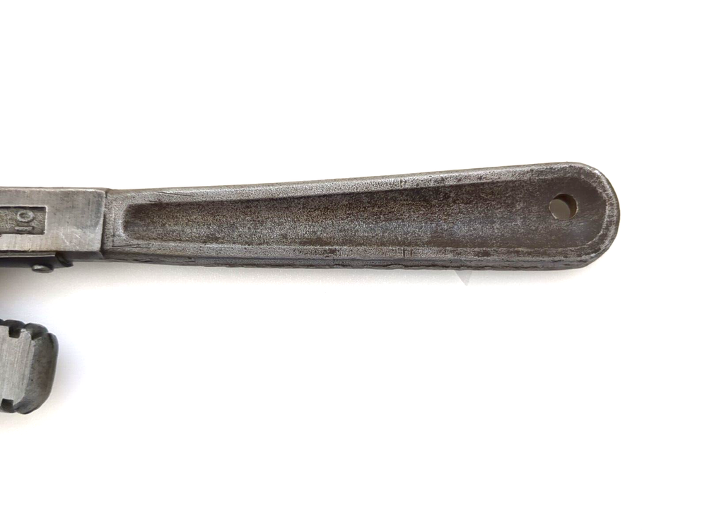 Vintage True Value Pipe Monkey Wrench Hand Tool Adjustable 10"