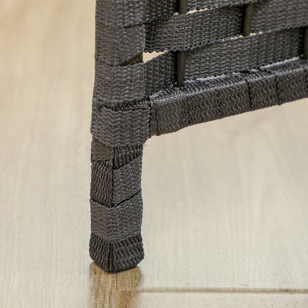 8 Panel Room Divider Freestanding Folding Privacy Screen, Gray