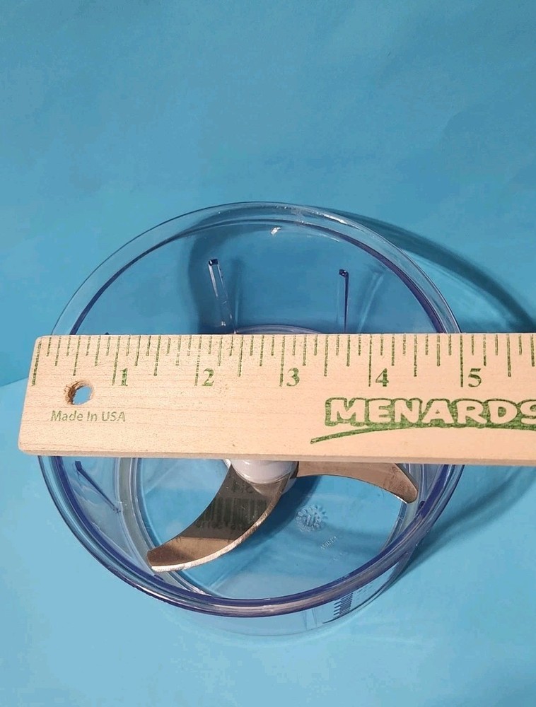 Pampered Chef Manual Food Processor Chopper 3 Cup Capacity #2581