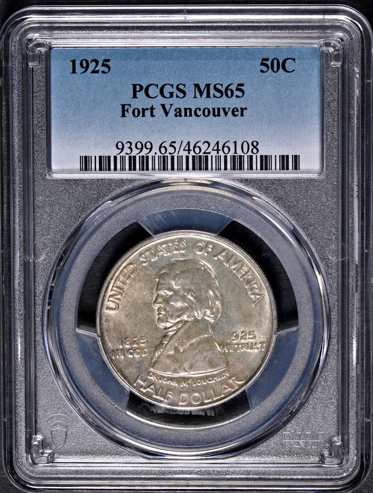 1925 Vancouver Commem Half Dollar PCGS MS65 Nice Strike Nice Luster