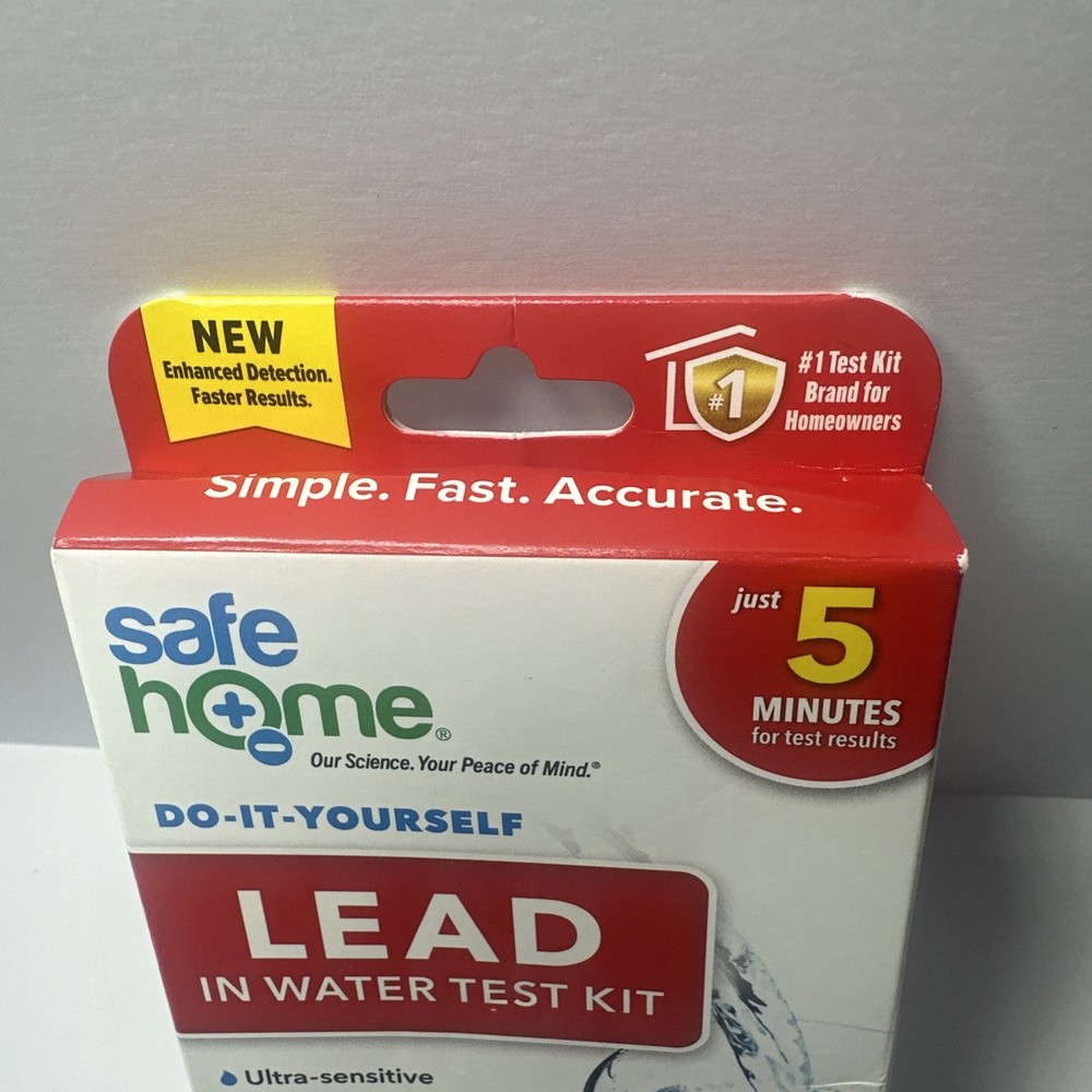 Lead Water Test Kit - DIY Ultra Sensitive Home Water Lead Test - Single Test