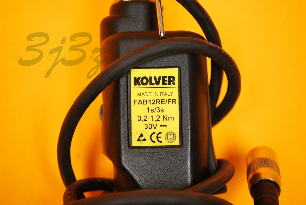 Kolver FAB12RE-FR Kolver Electric Screwdriver and controller connection cable.