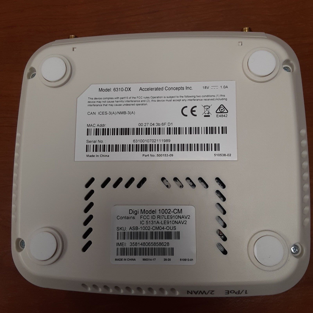 Accelerated 6310-DX Router