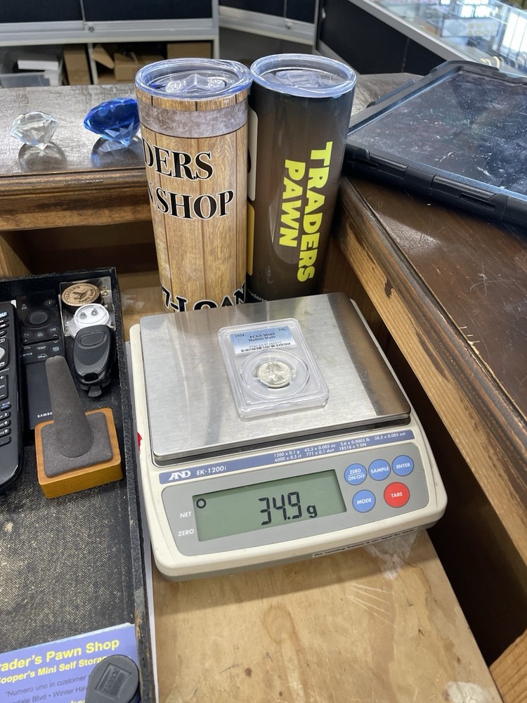 1934 Washington Quarter PCGS MS62 Medium Motto