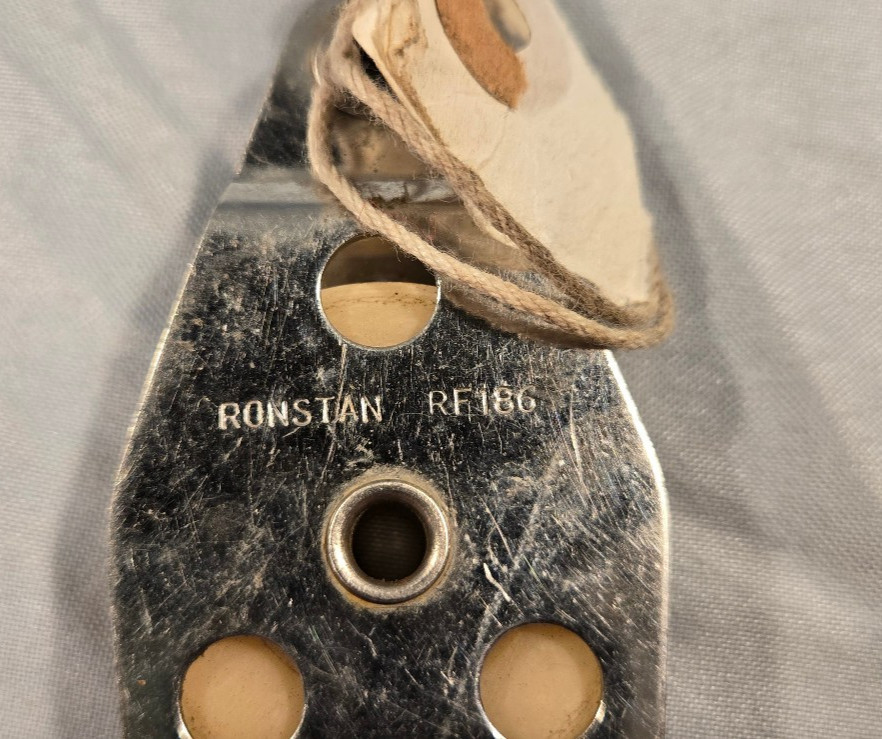 Ronstan Utility Fiddle Block RF186 Sailing Rigging 1/4" line