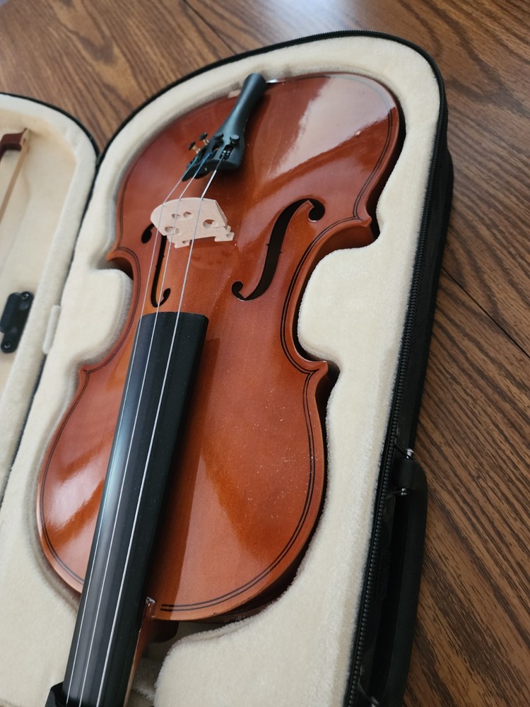 4/4 VIOLIN Set For Kids/Beginners in Case