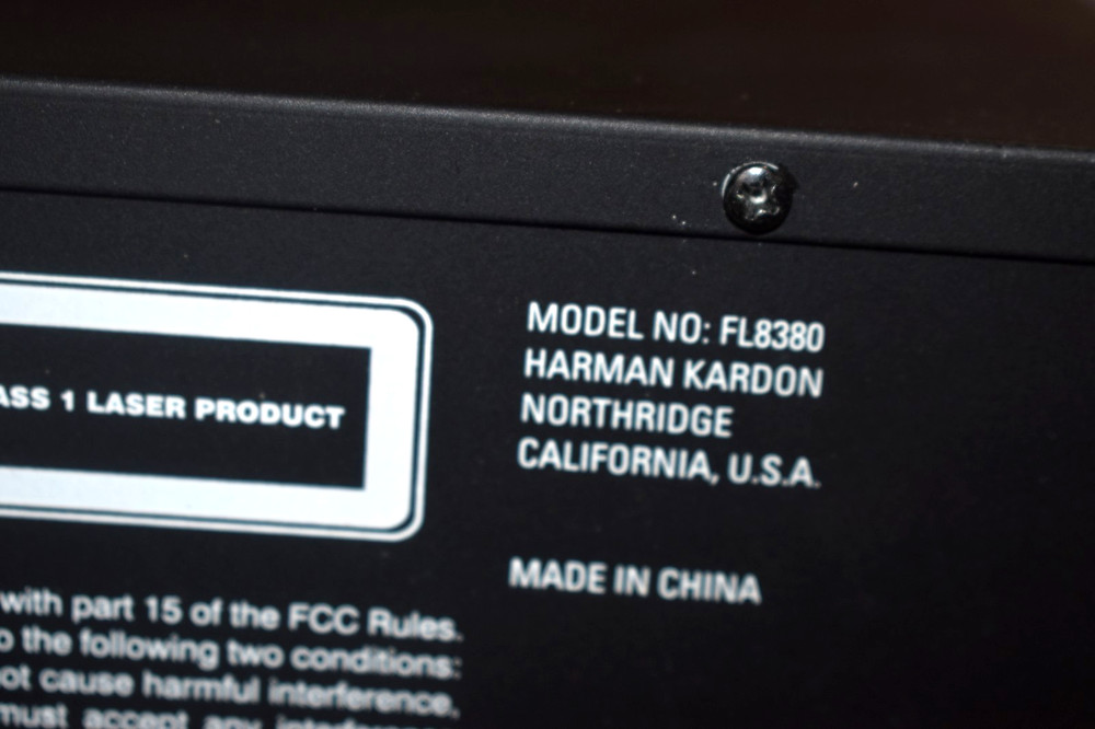 Harmon Kordon FL8380 5 CD Changer