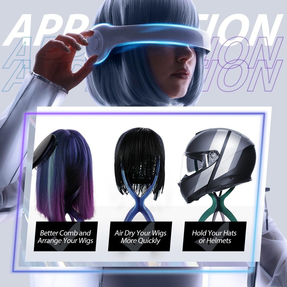 Dreamlover Wig Head Stand 3 Packs