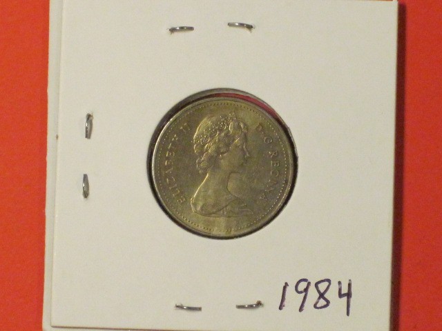 1984 Five Cents- Canada - KM# 60.2a / Very nice example
