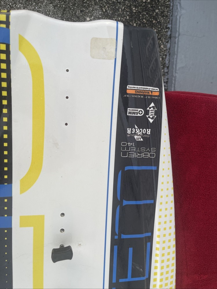 O'Brien System 140 Wakeboard Only. No Bindings.