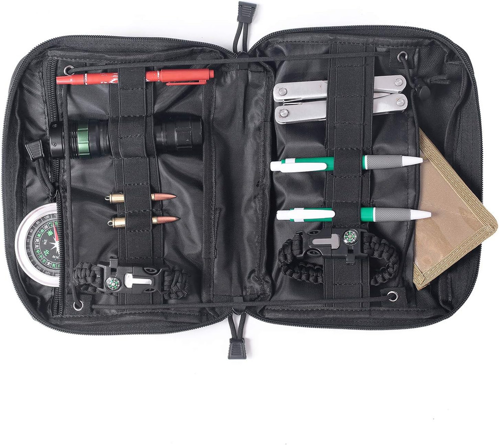 Tactical Molle Admin Pouch Multi-Purpose Modular Utility Tool Bag