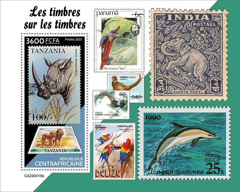 Stamps on stamps