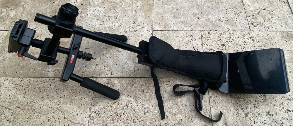 Steadicam Support Video Camera Mount Harness System from PAG with SLIK Mount