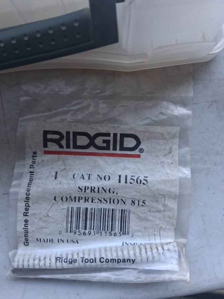 Ridgid 11565 Spring Compression 815