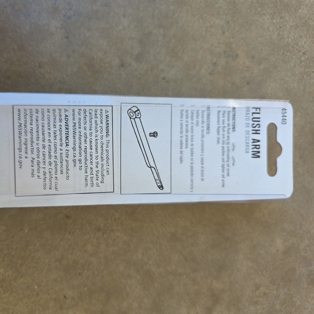 ACE Flush Arm White #45440