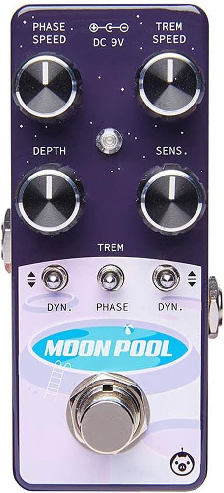 EMTP Moon Pool Tremvelope Phaser Guitar Pedal