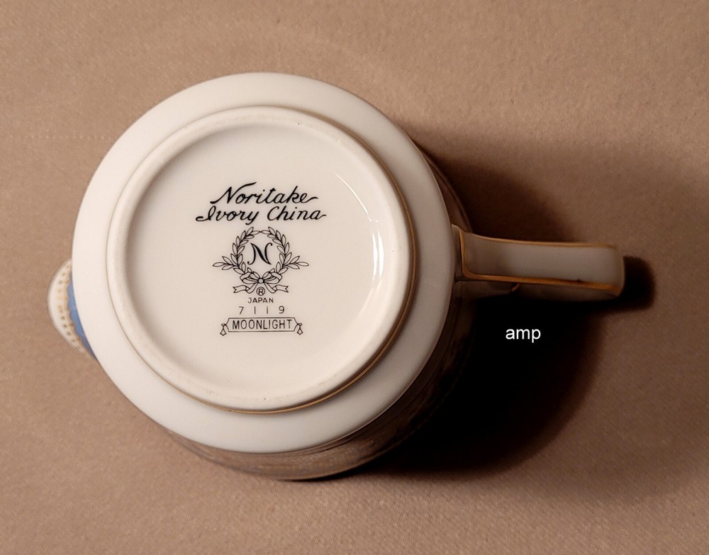 Noritake Moonlight 7119 Creamer Pitcher EXCELLENT!