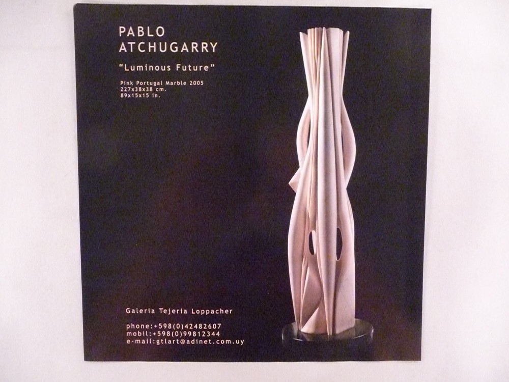 Pablo Atchugarry MAGAZINE AD - 2005