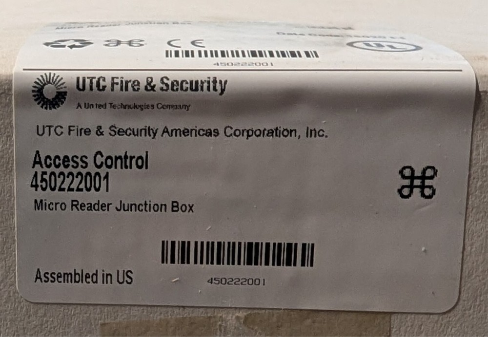 UTC 450222001 Fire And Security Micro Reader - MANY AVAILABLE SAME DAY SHIPPING