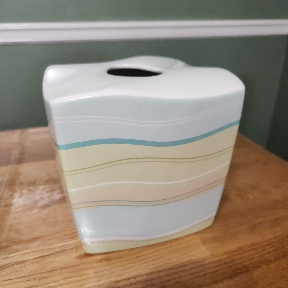 Bed Bath And Beyond Wavey Ornate Tissue Box Cover Beach Decor