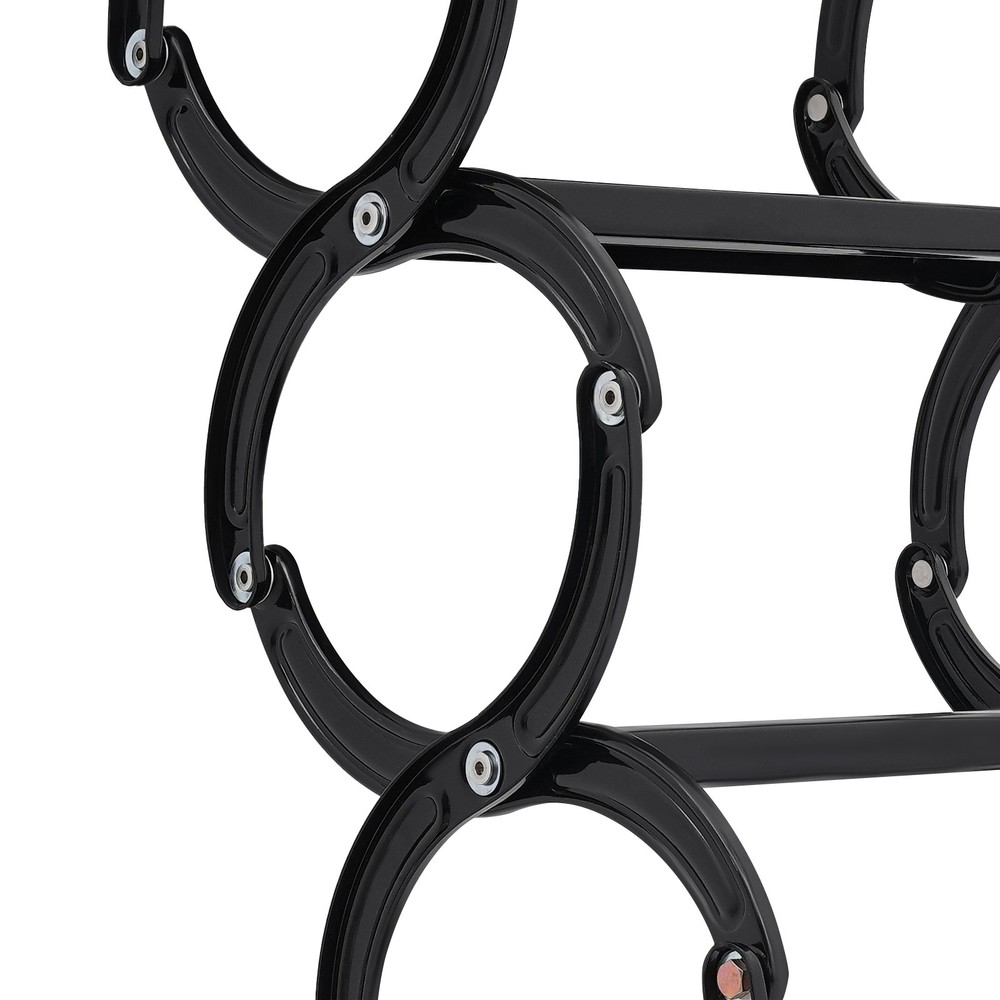 4 Steps Wall Mounted Attic Ladder, Pull Down Telescoping Step Ladder, Black New