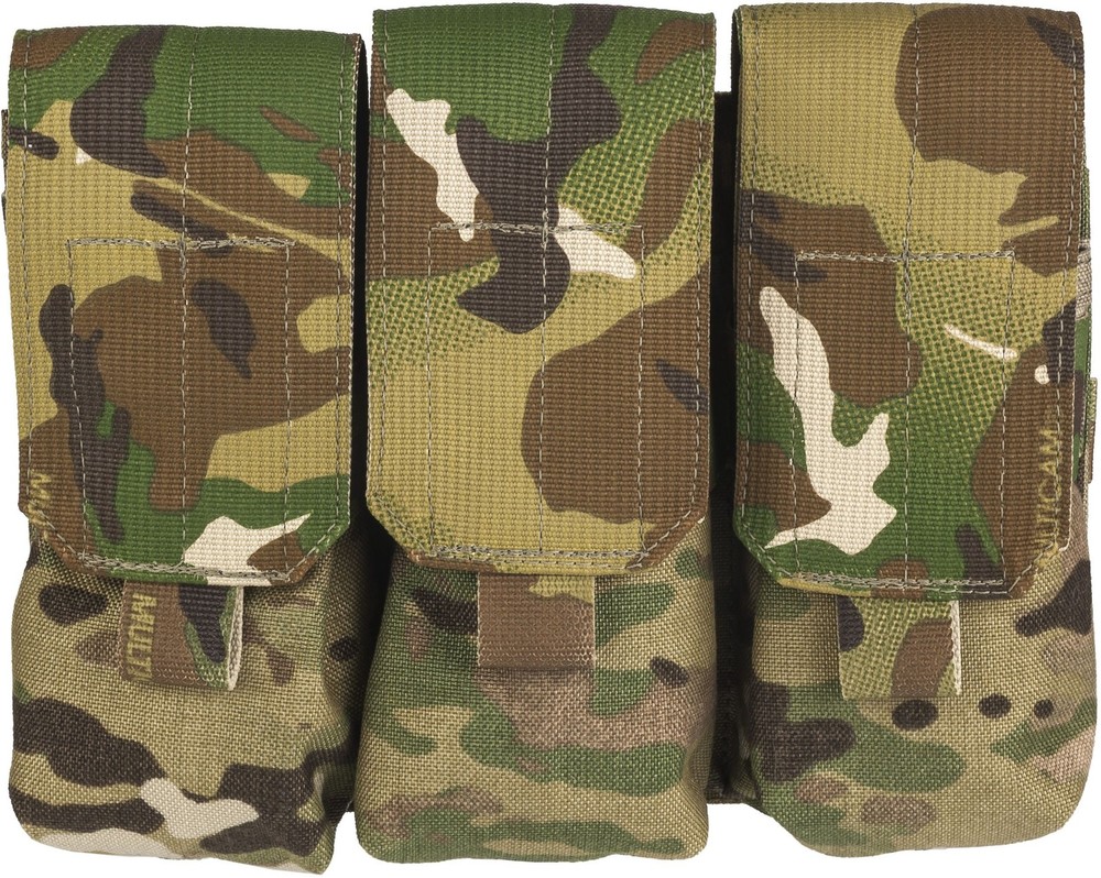 Elite Survival Systems MOLLE Triple A/R Mag Pouch, MultiCam, ME103-M