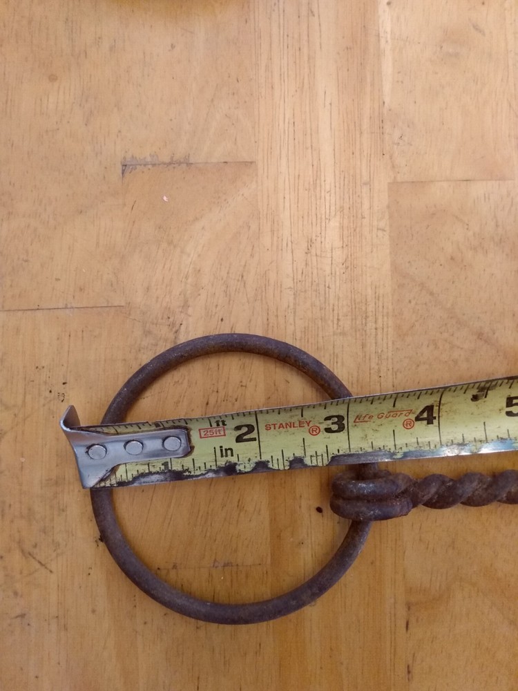 2 Vintage Twisted Wire Horse Bits