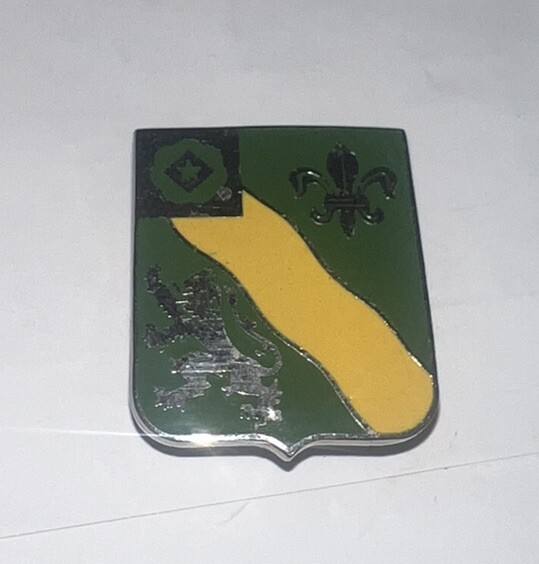 63rd Armor Regt Army Unit Crest Lapel Pin