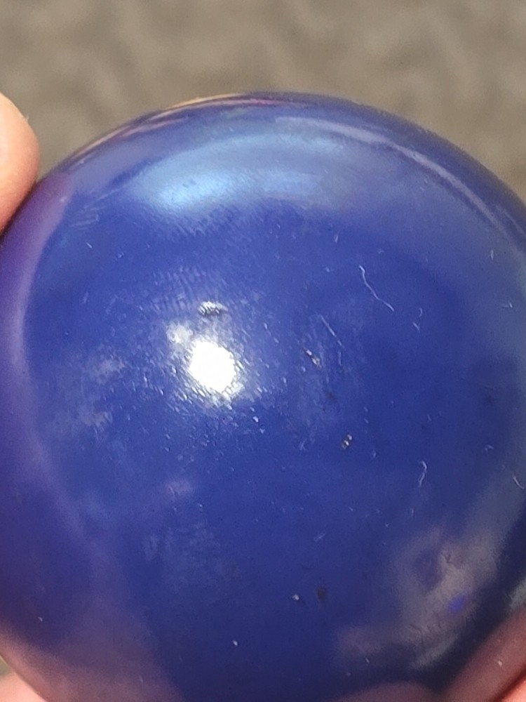 🎱Vintage Replacement Belgian(#2) Pool Ball~Billiards Solid Blue Ball 2"