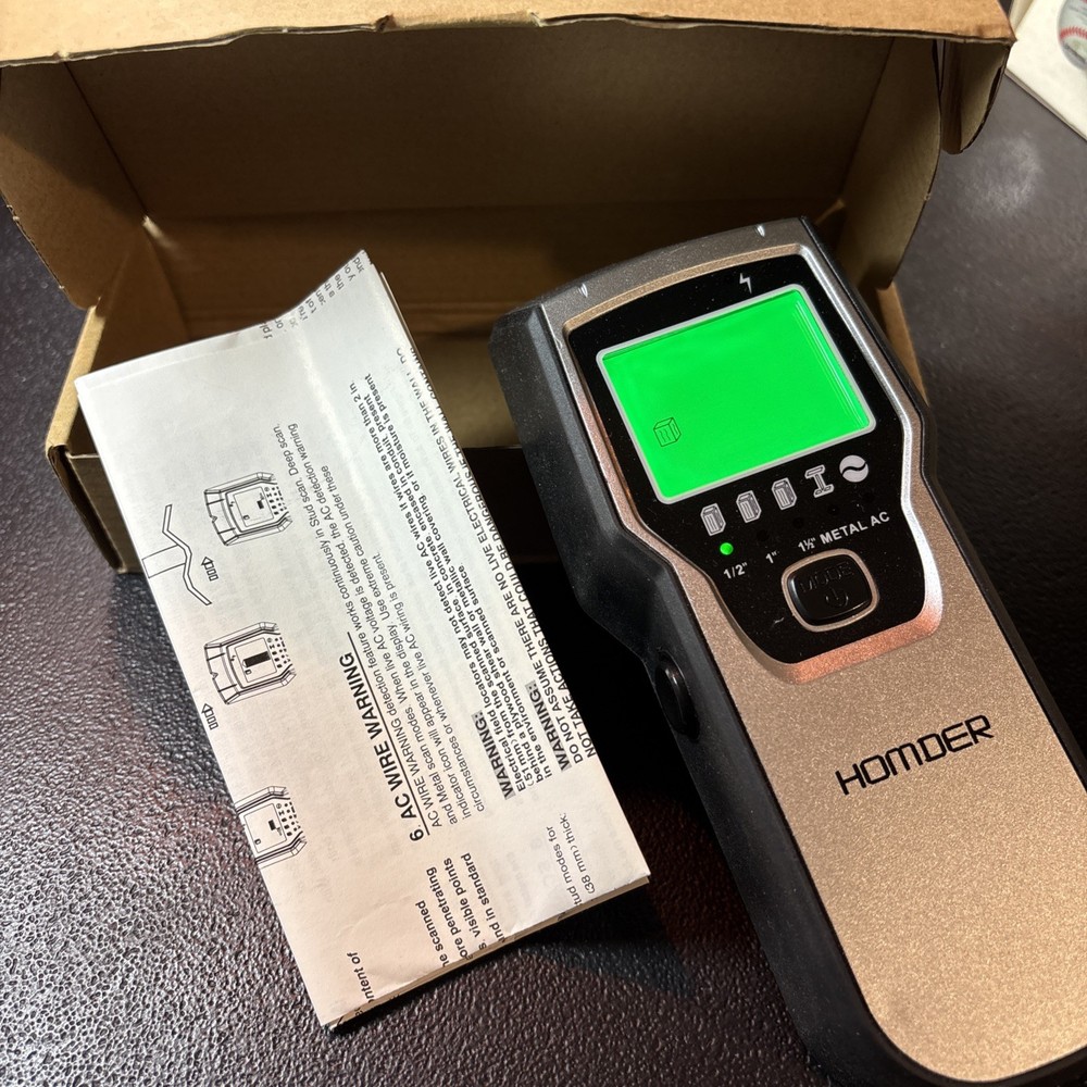Homder Fun Stud Finder LCD Display Model TH560
