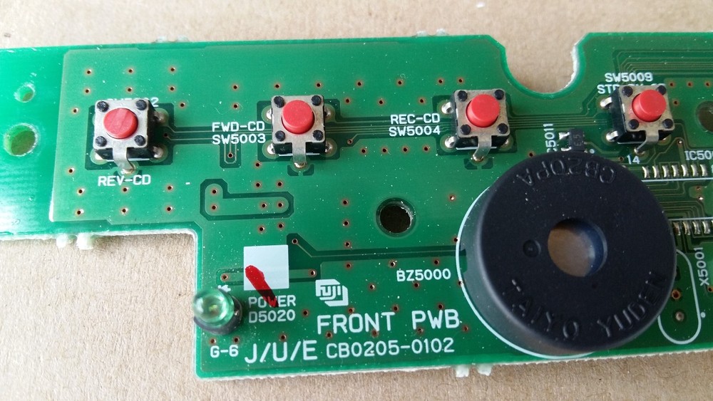 Fujifilm CB0205-0102 Front Panel PCB for HIROX Digi-File DF-2400