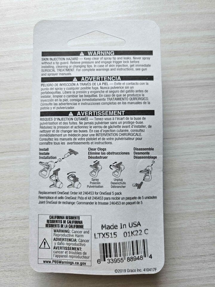 Graco RAC X SwitchTip LTX415