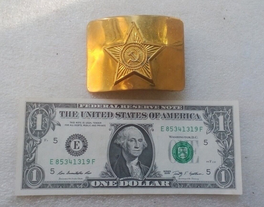 USSR soldier belt buckle