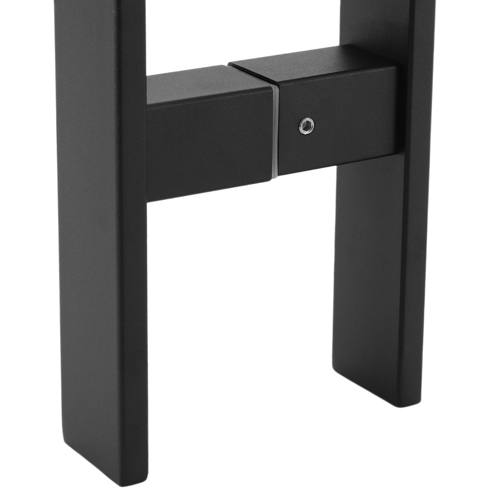 Stainless Steel Double Sided Push Pull Door Handle, H-shaped Door Pull Handle