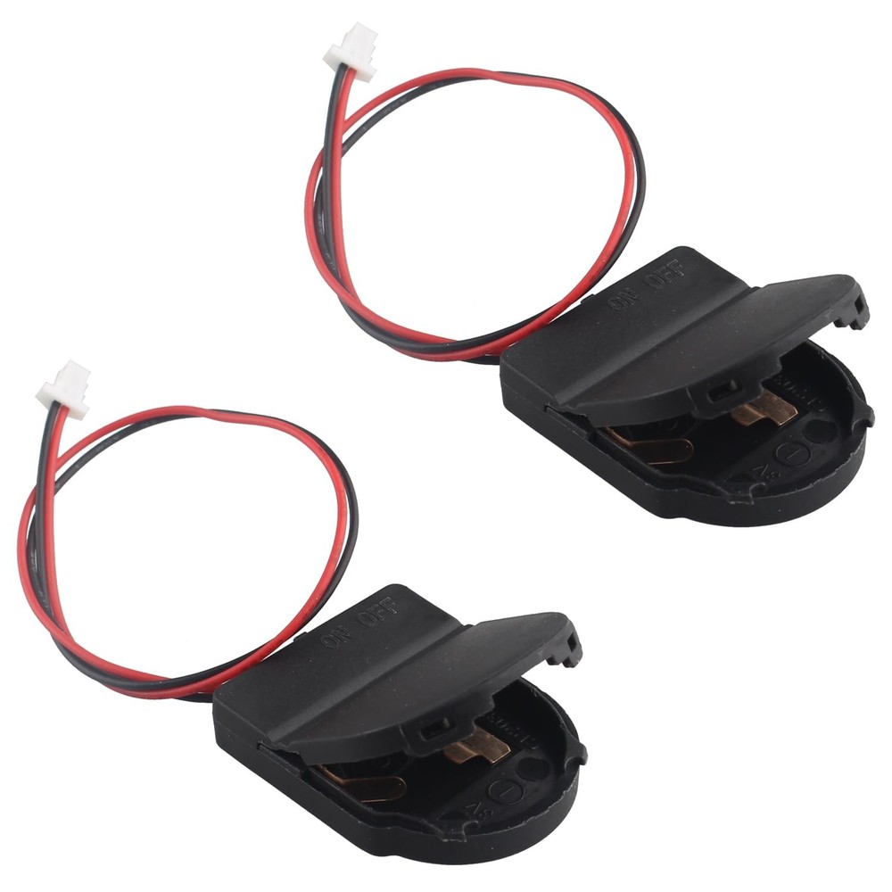 2pcs RTC Battery Case Real Time Clock Holder Compatible with Raspberry Pi 5