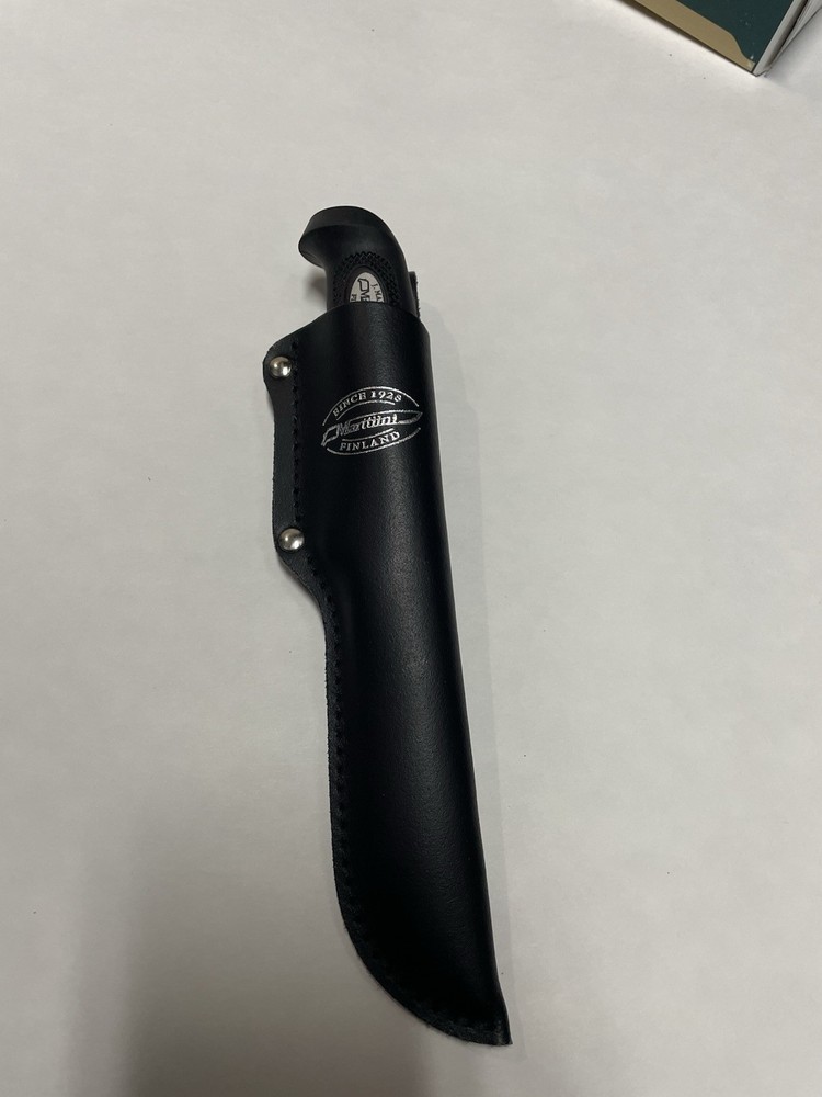 Marttiini Fixed Blade Knife with leather sheath