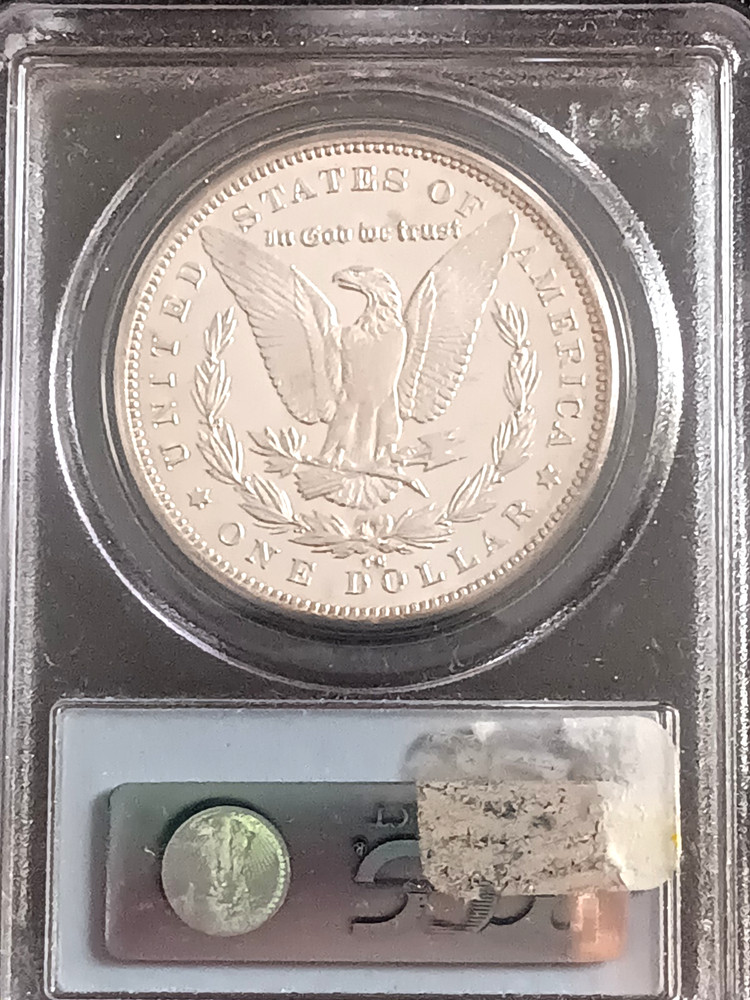 1892 CC Morgan Silver Dollar PCGS MS-63