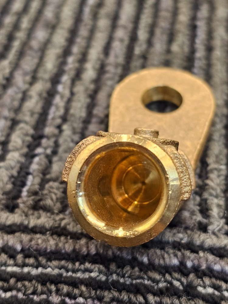 Ball Point Lug, Copper, 45 Degrees