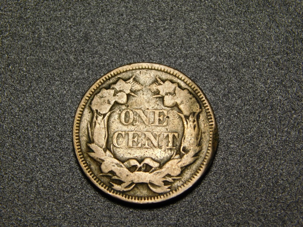 OLD US COIN 1857 FLYING EAGLE PENNY CENT