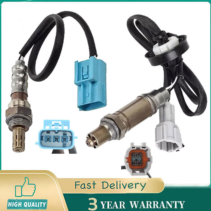 2PC Oxygen Sensor Upstream+Downstream for 2002 2003 2004 Nissan Frontier 2.4L L4