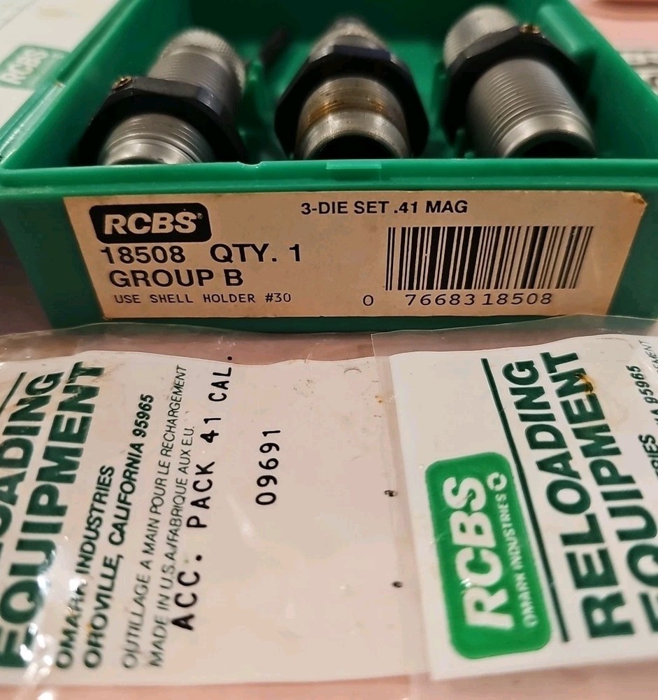 RCBS 3-Die .41 MAG 18508 group B RELOADING