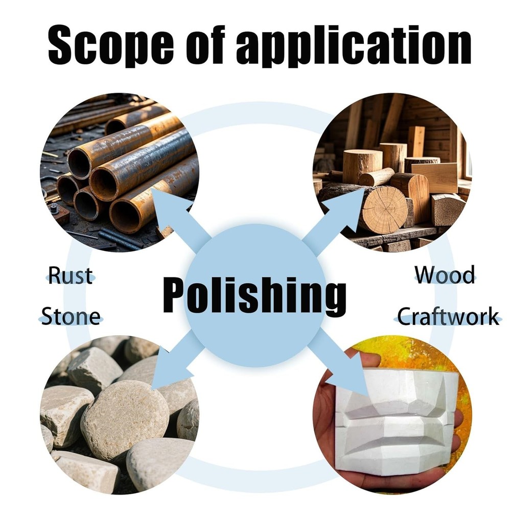 30Pcs Sanding Bits for Dremel Rotary Tool Grinding Stones Sanding Drill Bits wit